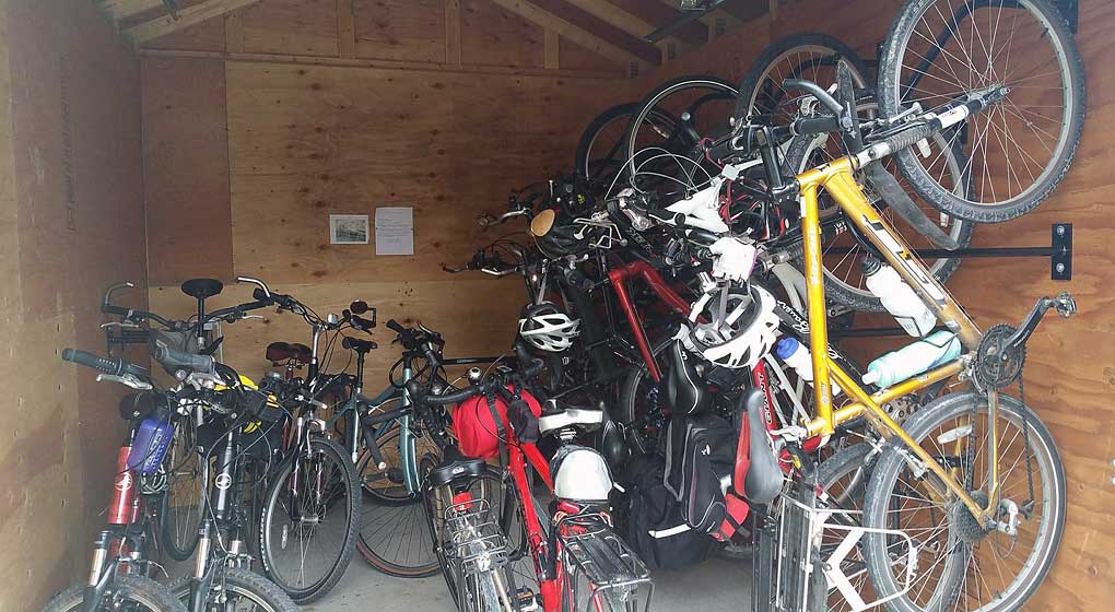 Your bicycles have a room of their own