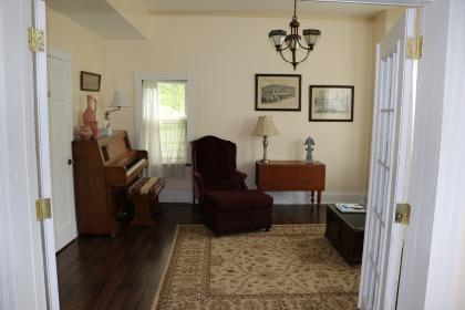 View of sitting parlor from Garden Room 
